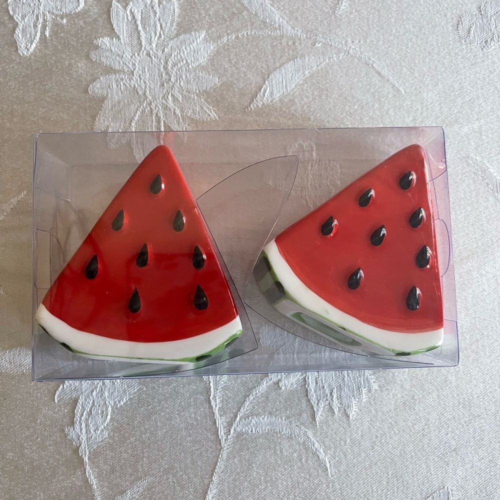Watermelon Salt and Pepper Shaker